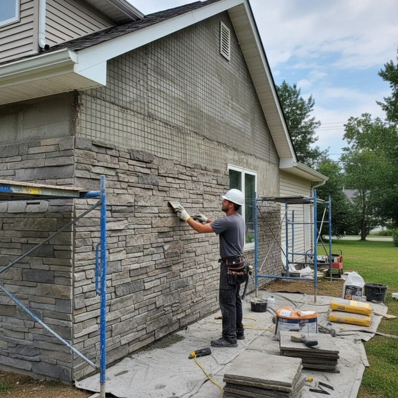 Stone Veneer Installation