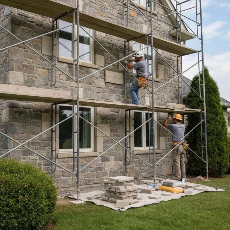 Stone Veneer Installation
